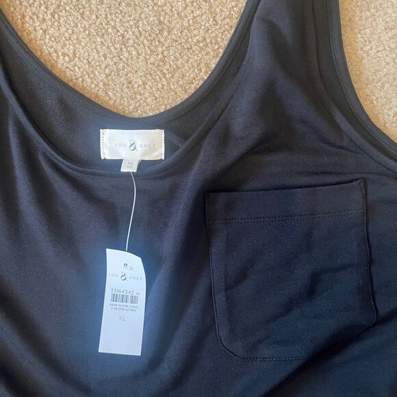 Black Tank Midi Dress - Picture 2 of 5